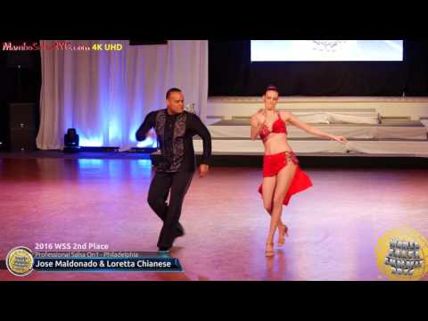 WSS16 Professional Salsa On1 2nd Place Jose Maldonado & Loretta Chianese