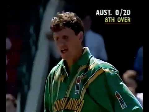 Cricket Australia vs South Africa World Series M01 Highlights AI Upscale [1993-94]