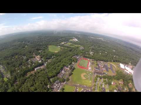Quadracopter flight after thunderstorms North Reading MA