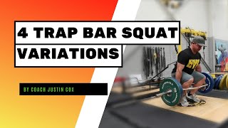 4 Insanely Effective Trap / Hex Bar Squat Variations