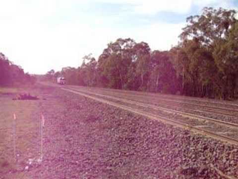 G535 light loco movement from Seymour-Laverton