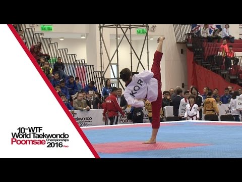 Cadet Individual Female FinalHuiyue ZHANG (CHN) vs Yu-ha KIM (KOR)