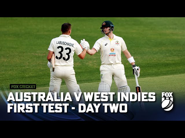 Australia vs West Indies 1st Test – Day Two Match Highlights 01/12/22 | Fox Cricket