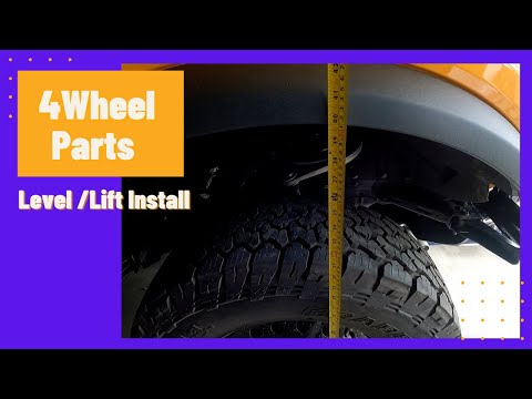 2021 Ford Bronco 2 Inch Lift 4WP Kit Install