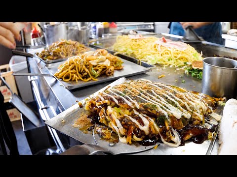 ¡600 porciones por día! Los mejores lugares para comer Okonomiyaki en Osaka