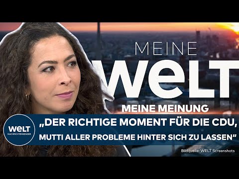 MEINE MEINUNG: "Moment für CDU, Mutti aller Probleme hinter sich zu lassen" – Anna Schneider