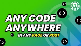 Add Custom Code in Any Page or Post in WordPress