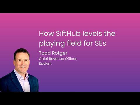 How SiftHub levels the playing field for SEs