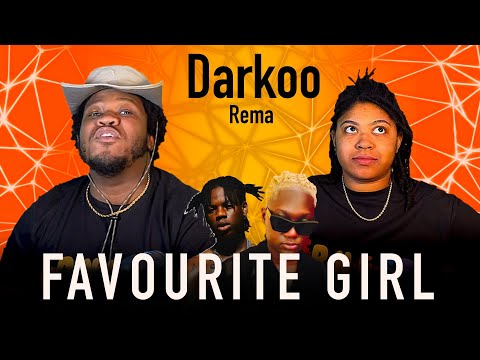 Darkoo ft Rema - FAVOURITE GIRL  (🇭🇹🇺🇸REACTION🇺🇸🇭🇹)