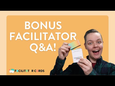 Facilitator Questions & Answers!