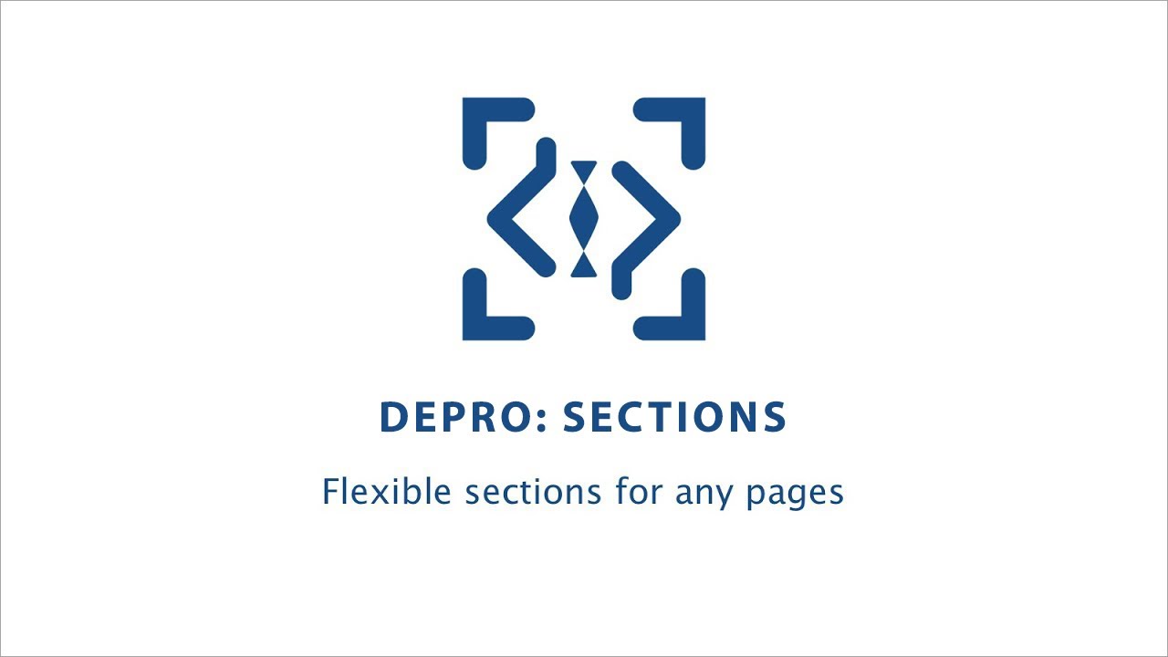 DEPRO: Sections Demo