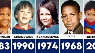 50 Childhood Photos of Celebrities Before They Were Famous