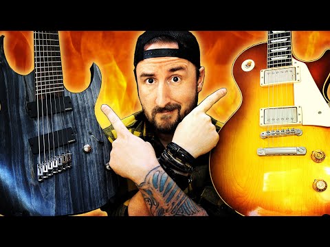 Do You Need METAL Guitars To Play METAL? Les Paul & Strat vs. Superstrat & Multiscale