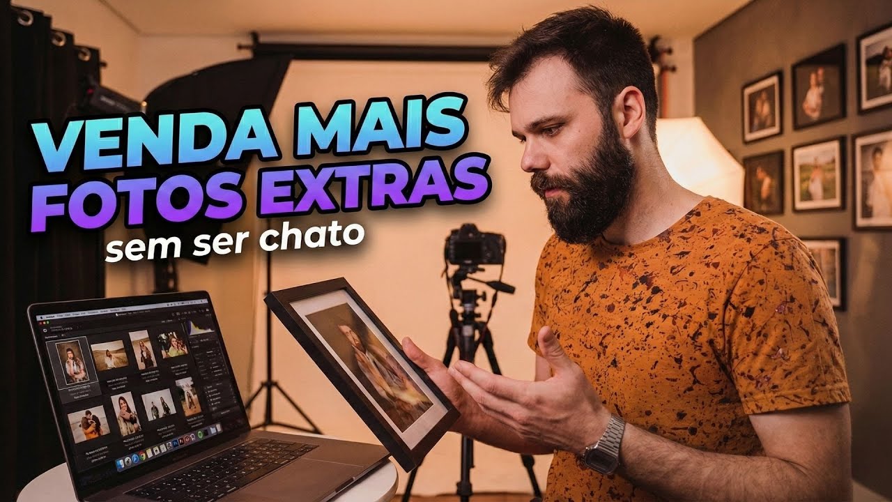 Os PASSOS para você VENDER MAIS fotos extras?