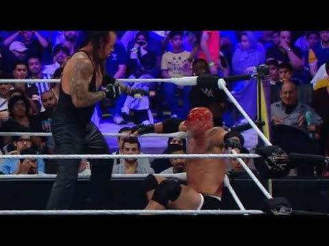 WWE 2020 Undertaker vs Goldberg||The bloodiest match ever happened|| WWE Revolution