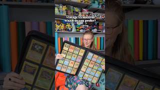 Vintage VS Modern Pokémon TCG #pokemon #pokemonchannel #pokémon #tcg #tcgpokemon #pokemoncards