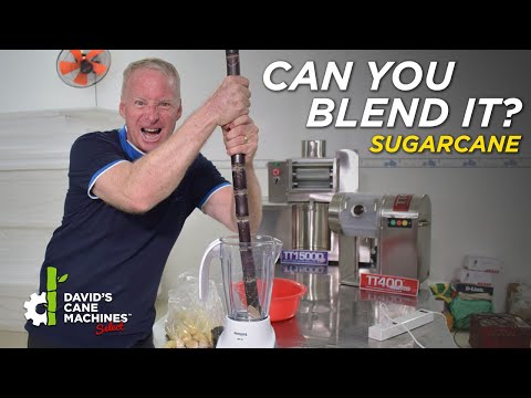 Can you make sugarcane juice with a blender?