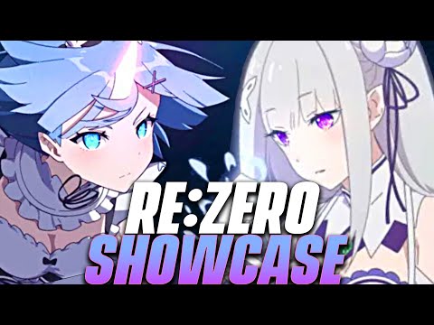 EMILIA ET REM, UNE COLLAB OP ? Double Showcase RE:ZERO (RTA) - Epic Seven
