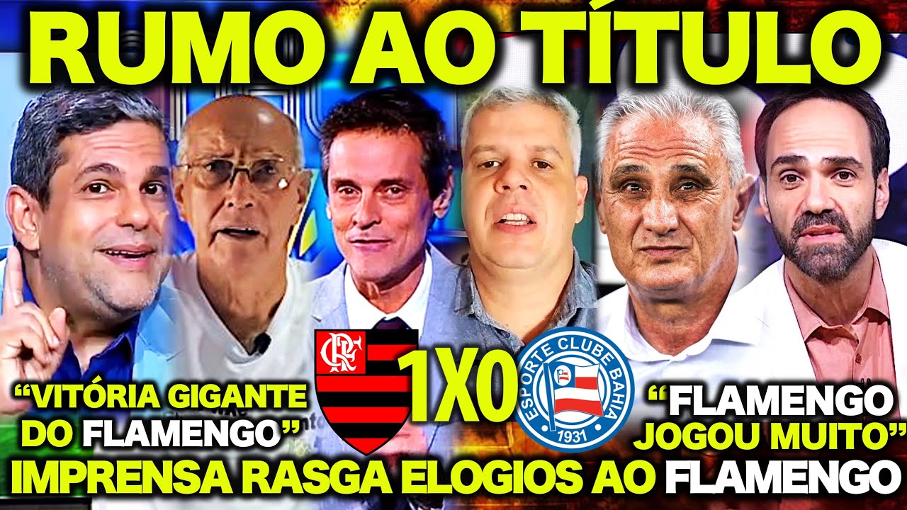 IMPRENSA ESPORTIVA de TODO BRASIL RASGA ELOGIOS ao FLAMENGO! "O FLAMENGO ESTÁ RUMO AO TÍTULO !"