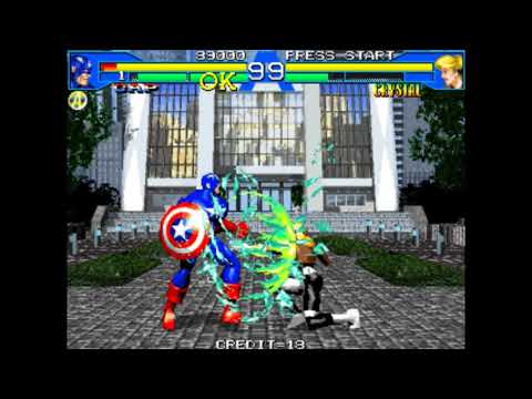 [MAME v0.212] Avengers in Galactic Storm (1995)