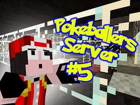 Minecraft: Pixelmon Pokeballers Server - Episode 5 - First Gym Battle! :D