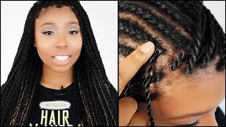 Latch Hook Senegalese Twists START TO FINISH In 6 Minutes!!!