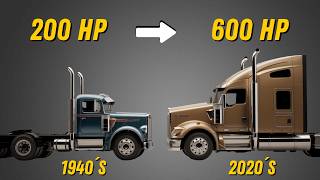 [閒聊]卡車引擎性能演進史,從不到200馬力到突破600馬力