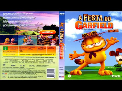A Festa do Garfield - Filme Completo: 480p