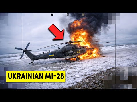 Ukrainian Mi-28 destroyed in the SVO region as part of special operations
