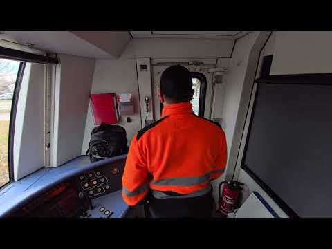 8K Führerstandsmitnahme S-Bahn München S6 Ebersberg - Ostbahnhof BR423 17.03.2025