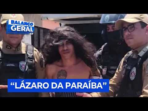 Homem suspeito de cerca de 80 crimes é preso após se disfarçar de mulher | Balanço Geral DF