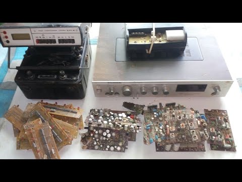 Находки со свалки,км конденсаторы и другие радиодетали.