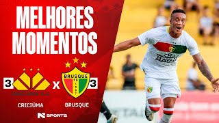 CRICIÚMA 3X3 BRUSQUE | MELHORES MOMENTOS | CAMPEONATO CATARINENSE 2026