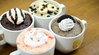 how do you make a vanilla cake in a cup