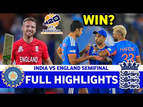 India Vs England ICC MENS T20 CRICKET WORLD CUP Semi Final Match Highlights 2026 | IND VS ENG 2026