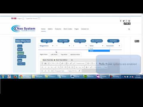 Speedy Mega Menu 2 Intro - NEO Dotnetnuke Theme - SpeedyApplication.com