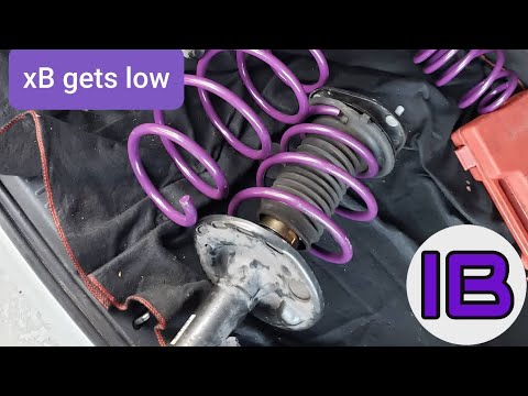INSTALLING lowering SPRINGS on my Scion xB 2014