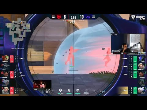 Tarik reacts to ACE cNed's VAC SMOKE OP SHOT | ACEND vs Gambit