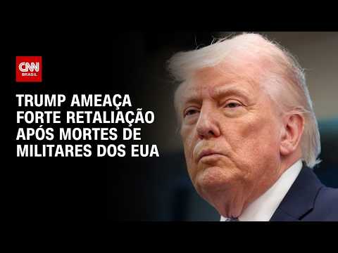 Guerra no Oriente Médio: Trump alerta Irã para forte retaliação após mortes de militares | HORA H