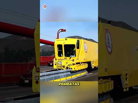 Mesin Ini Mengubah Jumlah Lajur Tanpa Memperlebar Jalan