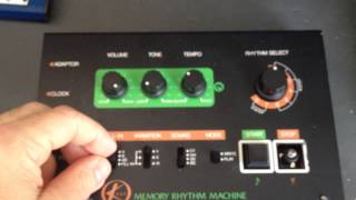 Video thumbnail for KAY DRM-1 Memory Rhythm Machine vintage analog drum machine by Owen DeVivo