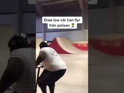 Dree low när han flyr från polisen #roligt #memes #svenskamemes #sweden