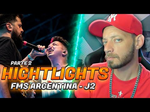 DTOKE REACCIONA A LAS MEJORES RIMAS DE FMS ARGENTINA 2022 - Jornada 2 l Parte 2