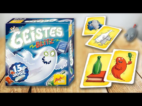 How to play GEISTESBLITZ game (official rules, instructions and gameplay) | Spielregeln TV x Zoch