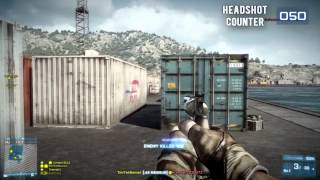 Battlefield 3 - 100 Headshots with .44 Magnum - Montage
