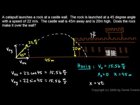 Physics 3.5.4e - Projectile Practice Problem 5