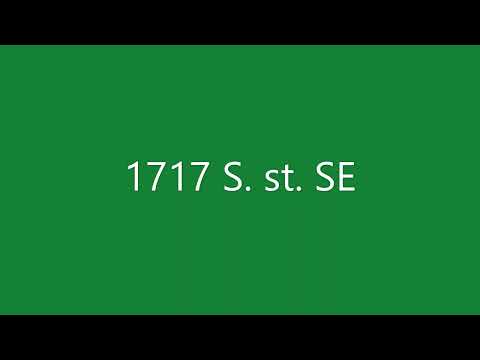 1717 S St SE - Video 2 of 2
