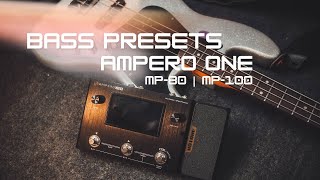 Bass Presets - AMPERO ONE | Clean, Drive, Pog, Micro Synth, Chorus