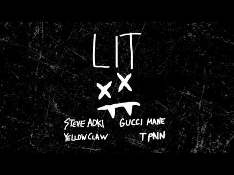 Steve Aoki & Yellow Claw - Lit feat. Gucci Mane & T-Pain (Cover Art) [Ultra Music] Video