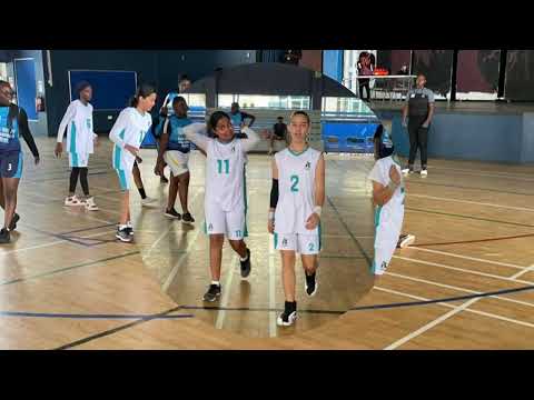 ARIS HS Girls Varsity play in the ASICS Basketball Tournament